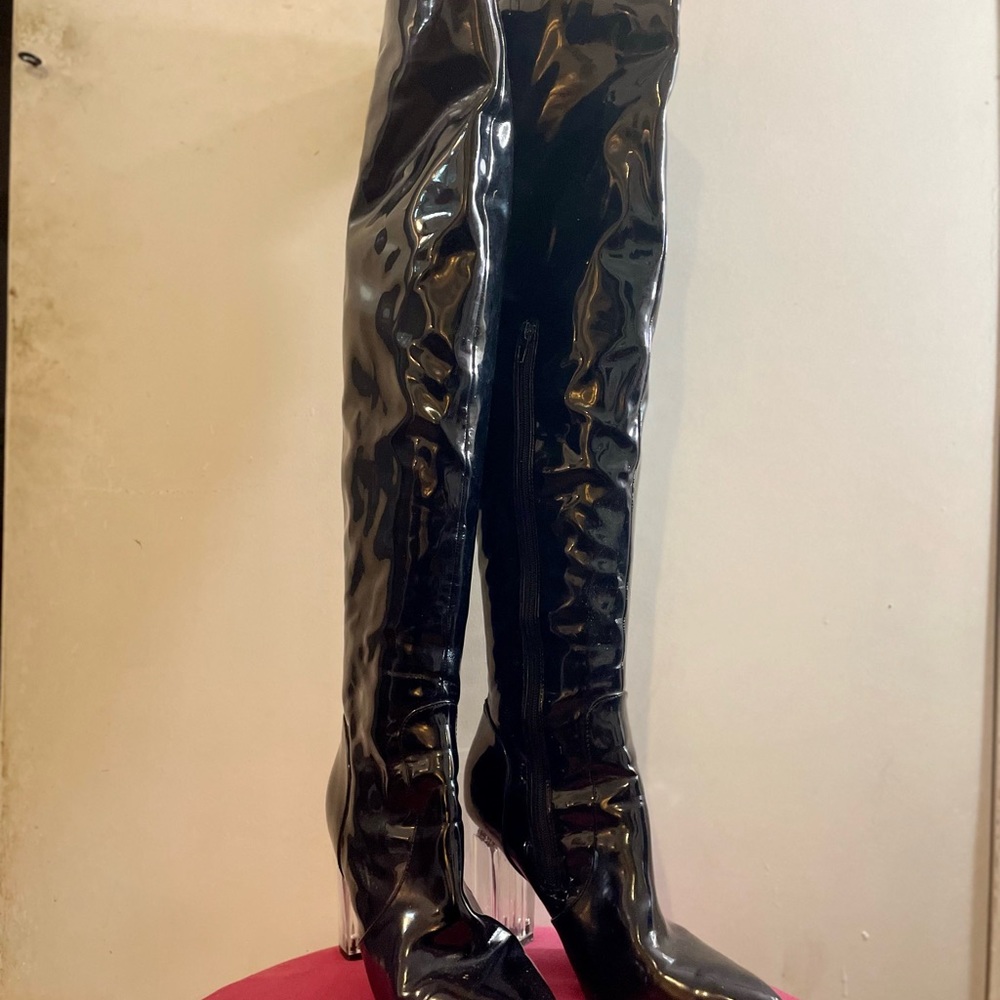 Daisy Street Knee High heeled boots